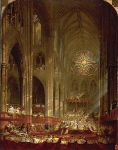 John Martin,  The Coronation of Queen Victoria (1839)  Oil on canvas, support: 2381 x 1854 mm  Tate