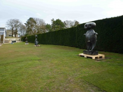 Miro sculptures at Yorkshire Sculpture Park