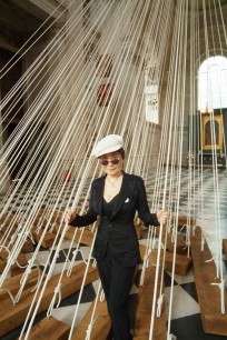 Yoko Ono with Morning Beam, 2006