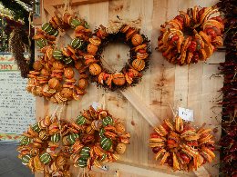 Christmas decorations, Southbank German Market