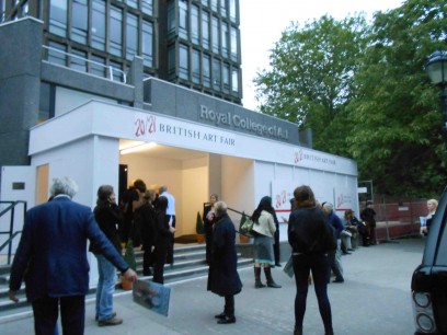 The Royal College of Art, Kensington Gore, London, venue for the 20/21 British Art Fair