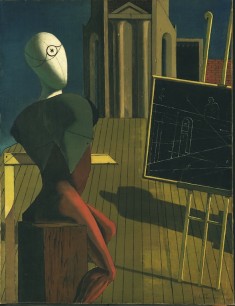 Giorgio de Chirico, The Seer, 1914–15, oil on canvas, 89.6x70.1 cm, Museum of Modern Art, New York, J. Thrall Soby Bequest ©2014 Artists Rights Society, New York/SIAE, Rome. Digital image © The Museum of Modern Art/Licensed by SCALA/Art Resource, NY