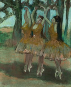 Edgar Degas,  La Danse Grecque (Dancing Ballerinas), 1885-90