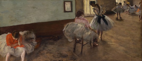Edgar Degas, The Dance Lesson, c.1879
