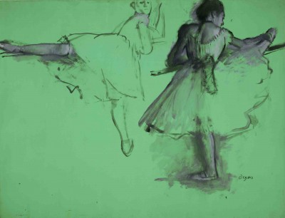 Edgar Degas, Dancers at the Barre, British Museum, London