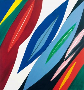 Ernst Wilhelm Nay, Polychromatisch II, 1968. Oil on canvas. 130 x 120 cm. Photo: Heinpeter Schreiber, Cologne. © E. Nay-Scheibler, Cologne.