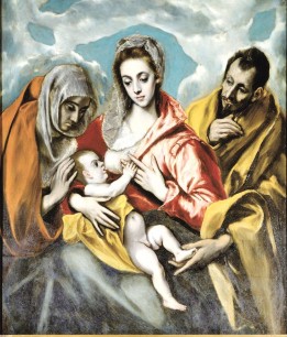 El Greco, The Holy Family. c.1590-95. Hospital Tavera, Toledo © Archivo Antonio Pareja