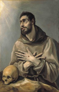 (Domenicos Theotocopulos) El Greco, St Francis of Assisi,  (1577-80)