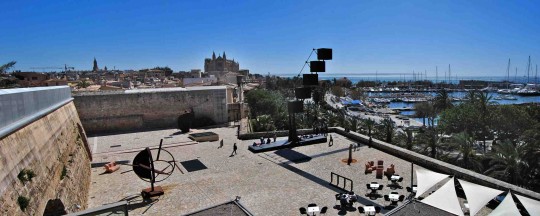 The roof space, Es Baluard