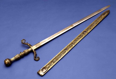 Giacomo Magnolio, Ceremonial sword of the Count of Tendilla (1485–98)