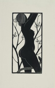 Eric Gill, Eve, wood engraving (1926)