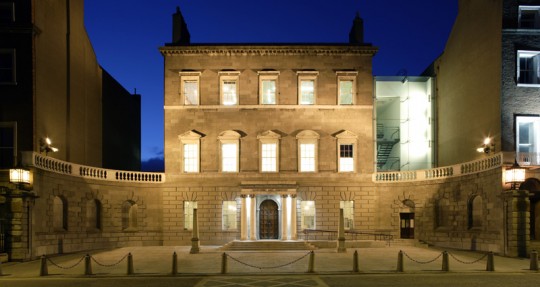 Hugh Lane Gallery, Dublin, Exterior at night