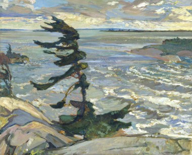 Frederick Horsman Varley, Stormy Weather, Georgian Bay, 1921 Oil on canvas, 132.6 x 162.8 cm, National Gallery of Canada, Ottawa,