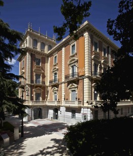 Exterior of the Jose Lazaro Galdiano Museum