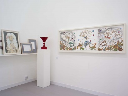 Fig. 13. Work by Raqib Shaw, Pace Gallery