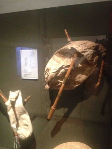 Greek bagpipes (gaida in Greek). Photo: Stephen Kingsley, courtesy of Museum of Greek Folk Musical Instruments