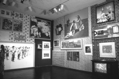 ‘Americana’, curated by Group Material, Whitney Biennial, Whitney Museum of American Art, New York, 1986. Courtesy Group Material.