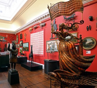 The new Folk Art Gallery at the American Museum in Britain