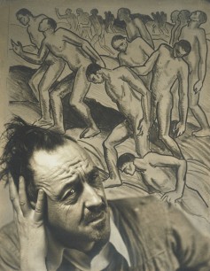 Virna Haffer,  Franz Brasz, The Artist , c. 1937.  Gelatin silver  print.