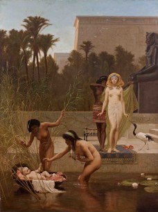 Frederick Goodall The Finding of Moses 1885 Oil on canvas The Pérez Simón collection, Mexico © Studio Sébert Photographes