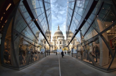 View of St Paul's from One New Change, Photograph by Graham Lacdao,