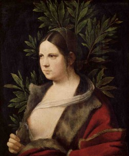 Giorgio da Castelfranco, called Giorgione (ca.1477–1510) Portrait of a Young Woman (Laura), 1506 Oil on panel, 41 x 33.6 cm