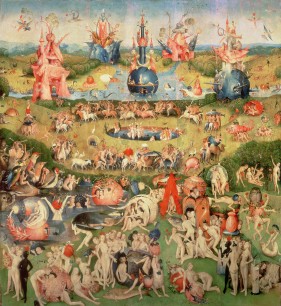 The Garden of Earthly Delights (central panel) by Hieronymous Bosch (c. 1450–1516)