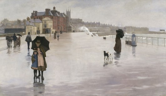 Norman Garstin (1847-1926) The Rain it Raineth Every Day, 1889. Oil on canvas, 94x163cm Penlee House Gallery & Museum, Penzance