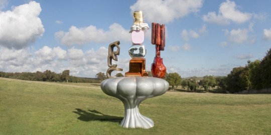 Gary Webb's Dreamy Bathroom (2014) currently marks the entrance to the Cass Sculpture Foundation