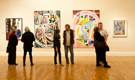 Gillian Ayres exhibition at Victoria Art Gallery, 2012