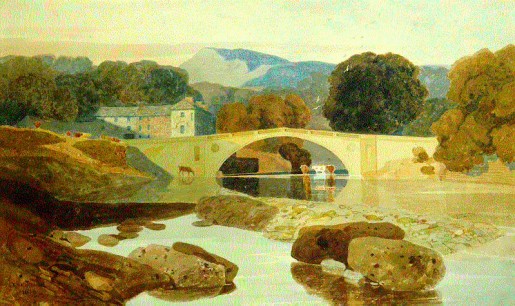 J. S. Cotman, Greta Bridge, Yorkshire (1810),