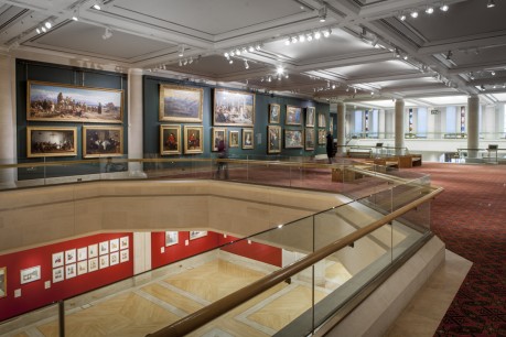 The light-filled interior of the Guildhall Art Gallery, © Guildhall Art Gallery, City of London