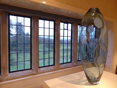 Heather Gillespie, Vase, displayed at 'Collect Cumbria' at Blackwell House