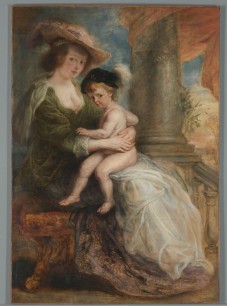 Peter Paul Rubens, Helena Fourment with her Eldest Son Frans, c. 1635 Oil on panel, 145 × 102 cm Alte Pinakothek, Munich