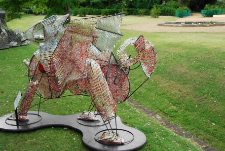 Red Dragon of Wales. One of The Queen's Beasts by Tom Hiscocks. Photograph by Greg Hider