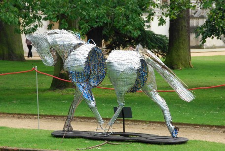 The Unicorn of Scotland - one of the Queen's Beasts by Tom Hiscocks. Photograph Greg Hider