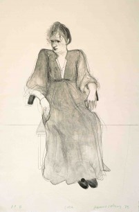 David Hockney, Celia, 1973, Lithograph, 42.75x 28.5ins ED: 52, © David Hockney / Gemini G.E.L.