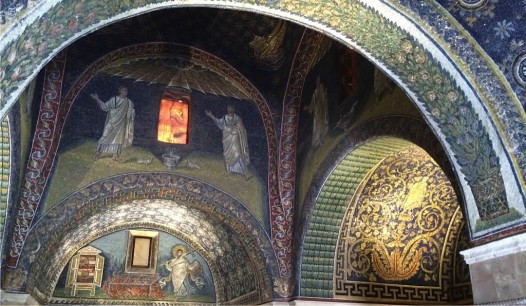 Basilica of San Vitale, Ravenna, noted for its stunning mosaics. © Stephen Kingsley