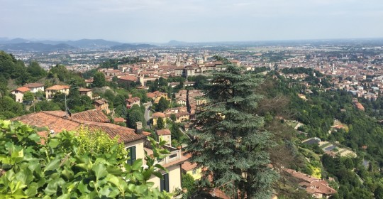 The city of Bergamo. Photo © Stephen Kingsley