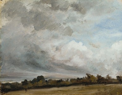 John Constable, Cloud Study, 1821 Oil on paper, pasted onto oak panel 23x30.2cm Ferens Art Gallery, Hull Museums