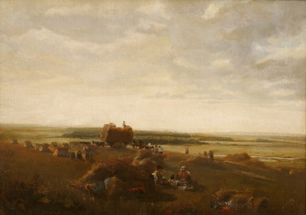 Peter DeWint, Lincolnshire Landscape (Near Horncastle), c. 1813-26 Oil on canvas 107 x 171 cm The Collection: Art and Archaeology in Lincolnshire (Usher Gallery, Lincoln). Purchased with the assistance of the Art Fund, 1947