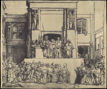 Rembrandt Harmensz. van Rijn, Dutch (active Leiden and Amsterdam), 1606–69, Christ Presented to the People (Ecce Homo), 1655