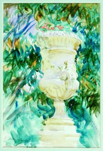 John Singer Sargent, A Garden Vase, c.1903.  Watercolour on paper.  Frye Art Museum, Seattle