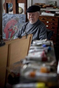 Jeffery Camp in his studio