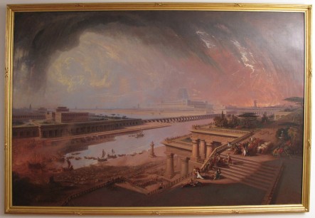 John Martin,  The Fall of Babylon (1819)  Oil on canvas 1550 x 2440 mm  Private Collection