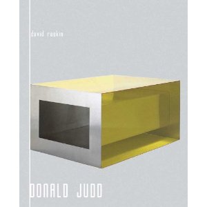 Cover of Donald Judd by David Raskin