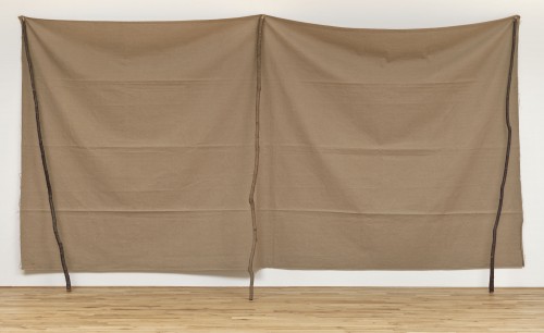 Barry Flanagan, June 2 ’69  (1969)  Canvas and wood  292.1 x 508 x 88.9  Tate © estate of Barry Flanagan