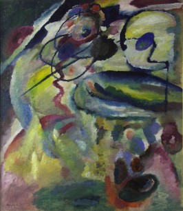 Wassily Kandinsky, Painting with a Circle (c. 1911),Georgian National Museum, Tbilisi, Archives Nakov, Paris © Adagp, Paris 2011