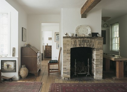 House cottages, downstairs, the dining room   at Kettle’s Yard,  University of Cambridge.