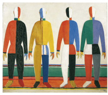 Kazimir Malevich, Sportsmen (1930-1), 142 x 164cm, St Petersburg, The State Russian Museum